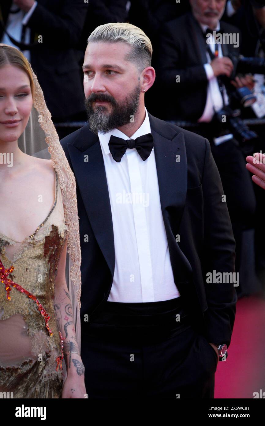 Cannes, France. 16th May, 2024. Shia LaBeouf attends the ''Megalopolis