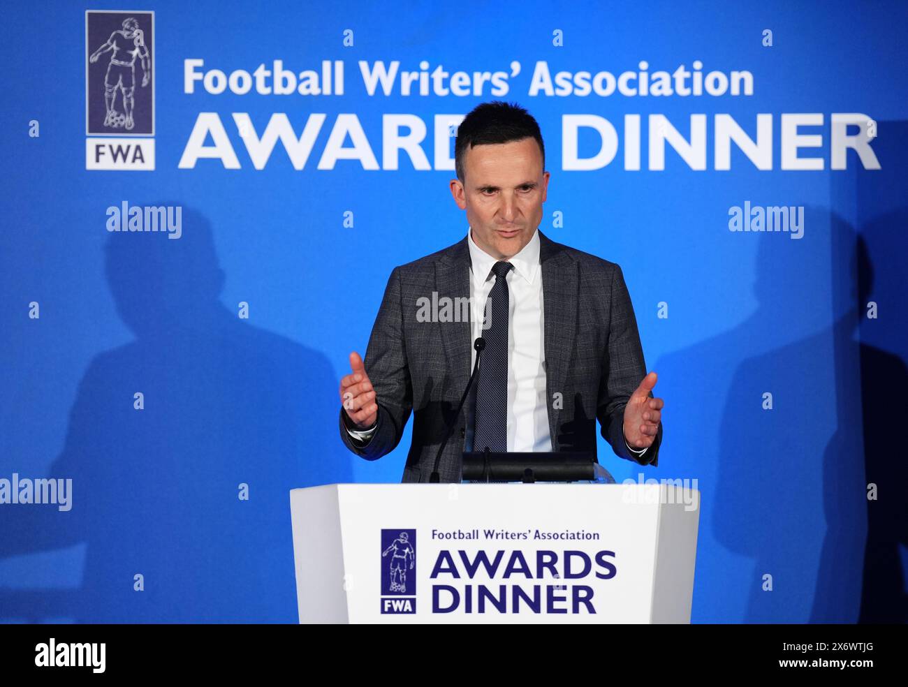 Adam Leventhal, winner of the FedEx European Football Writer of the