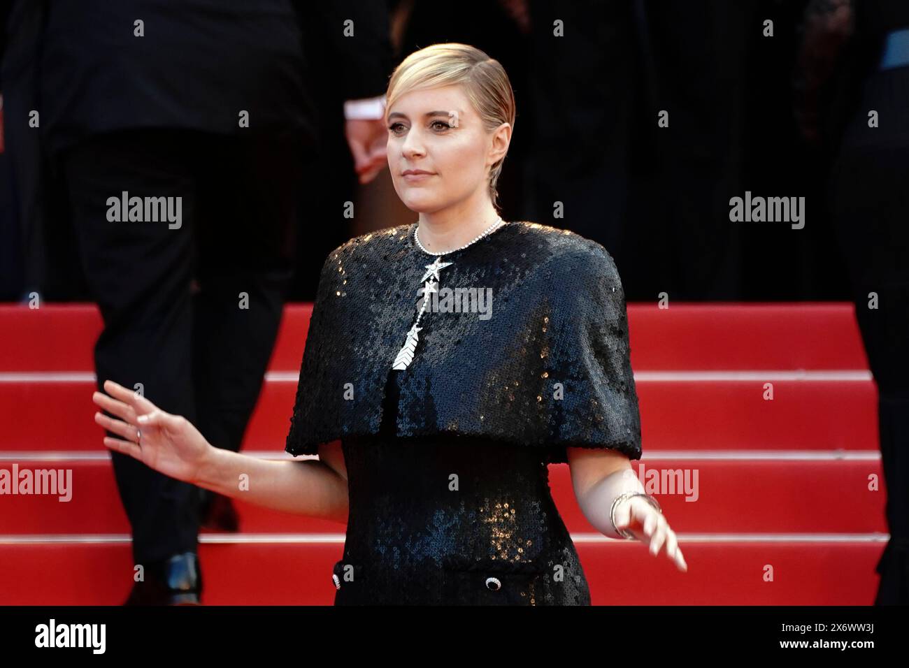 Cannes, France. 16th May, 2024. President of the Jury Greta Gerwig