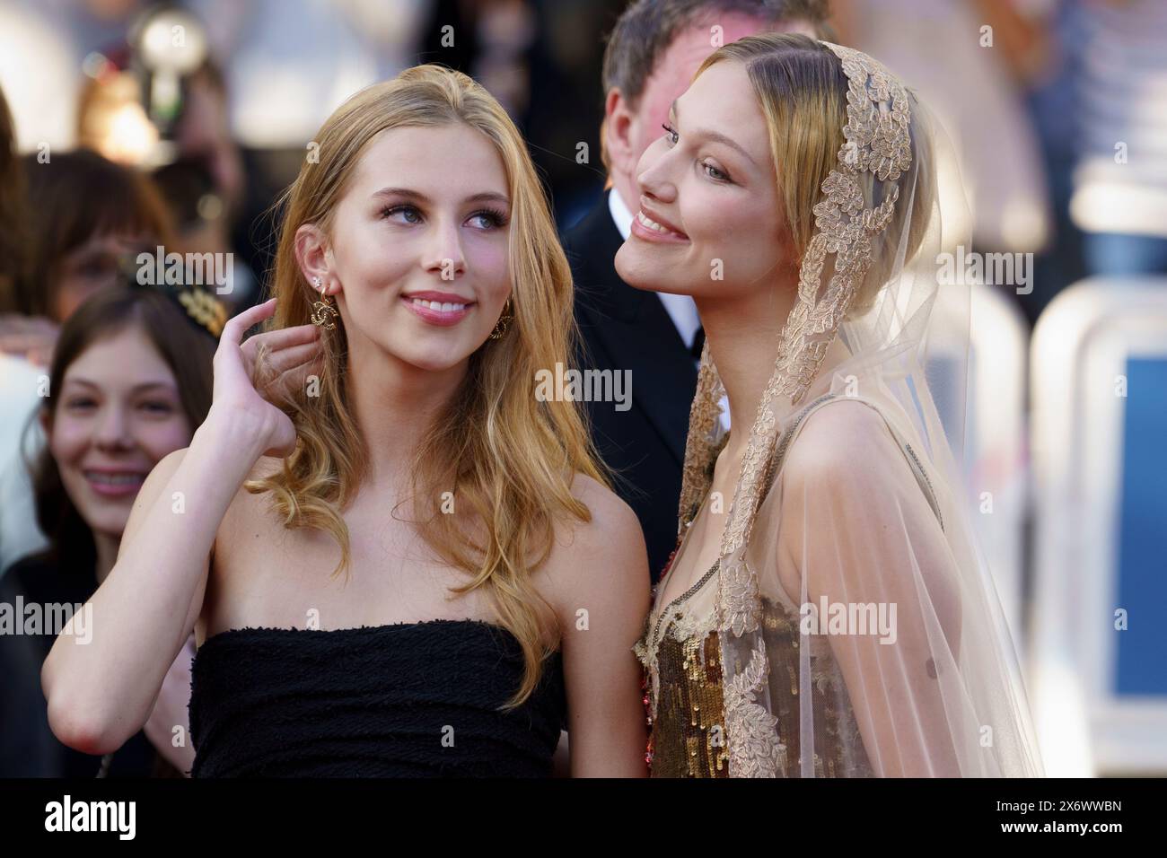 Cannes, France. 16th May, 2025. Romy Croquet Mars and Grace VanderWaal