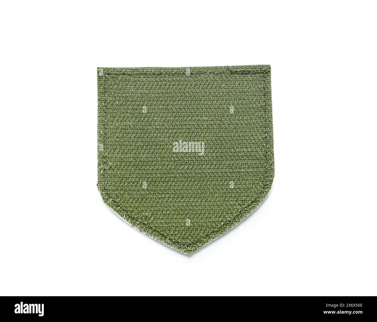 Military badge isolated on white background, back view Stock Photo - Alamy
