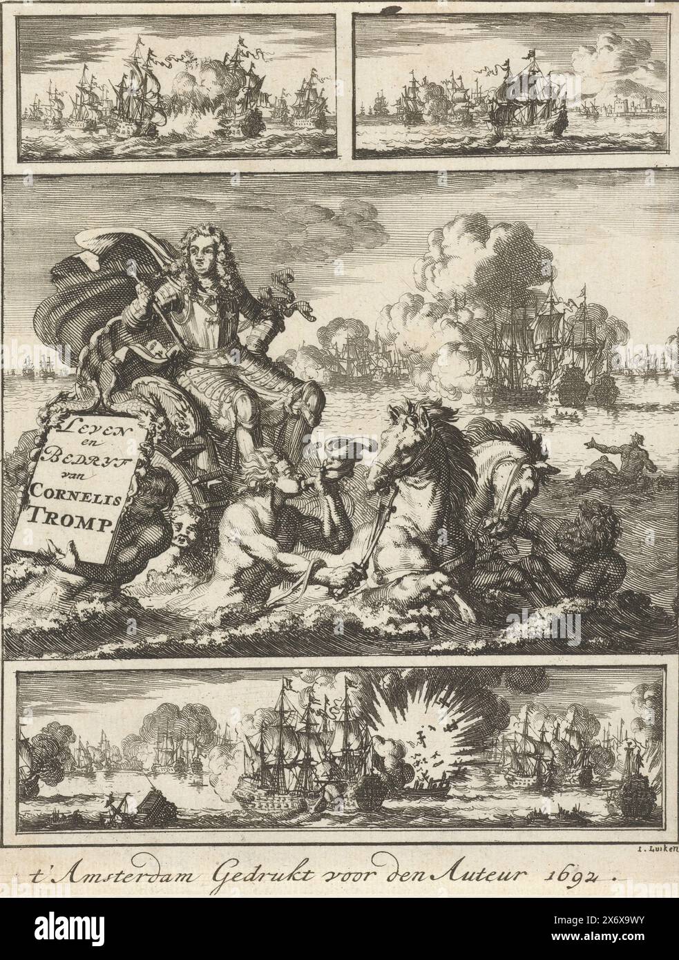 Title page for: Life and activities of the renowned naval hero Cornelis ...