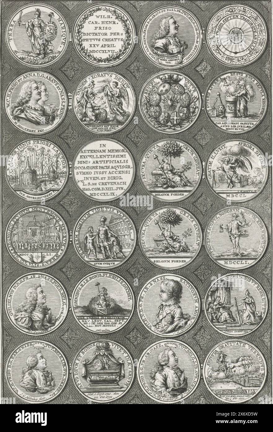 Twelve commemorative medals hi-res stock photography and images - Alamy