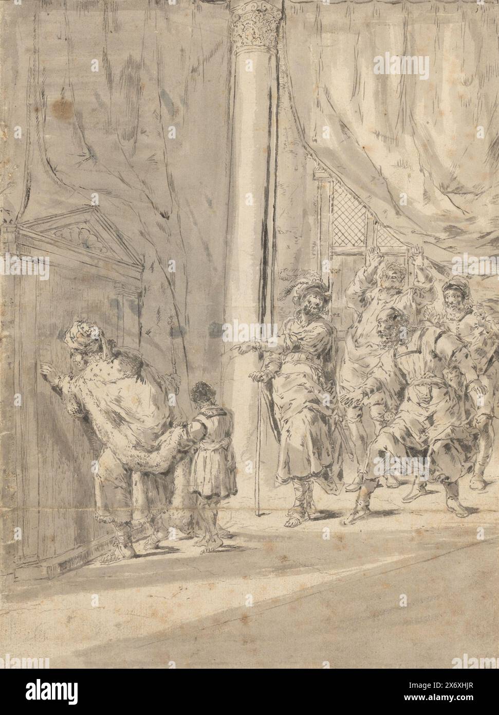 Philip II of Macedon sees the begetting of Alexander the Great ...
