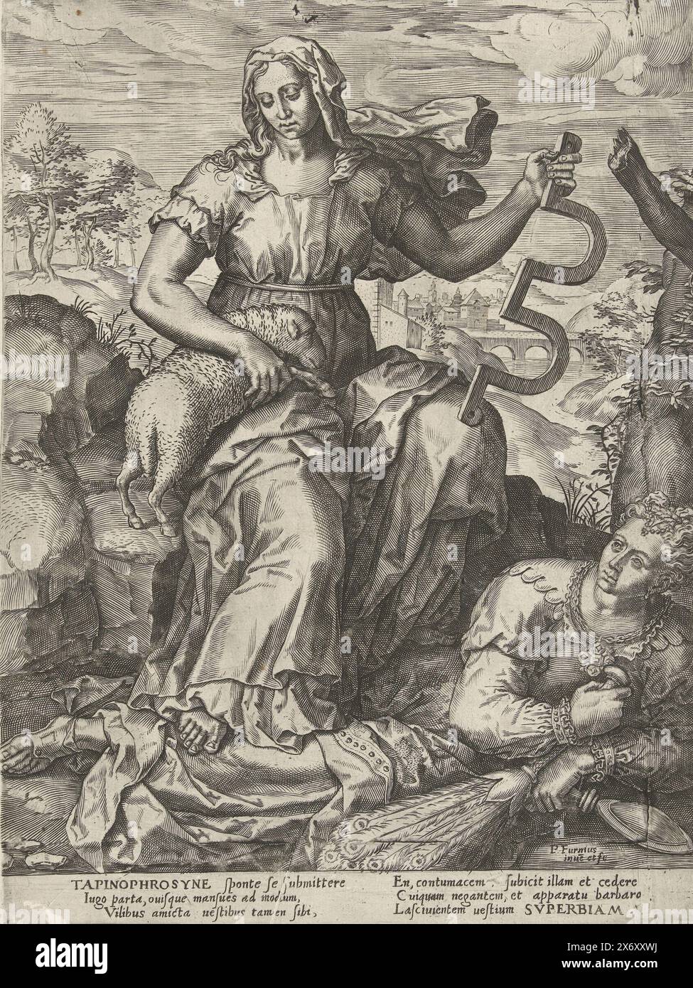 Humility conquers Pride, Seven virtues and seven vices (series title ...
