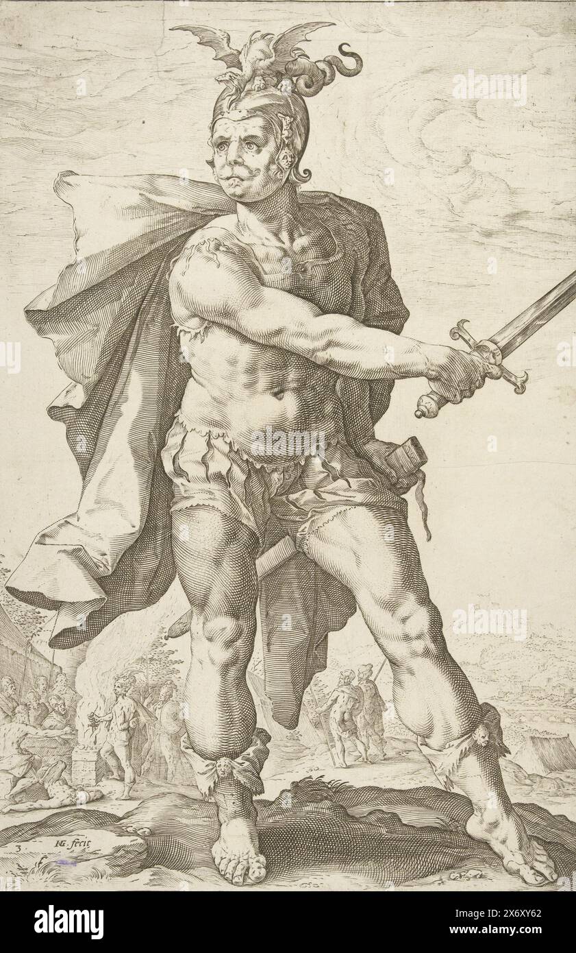 Mucius Scaevola, The Roman Heroes (series title), The hero Gaius Mucius ...