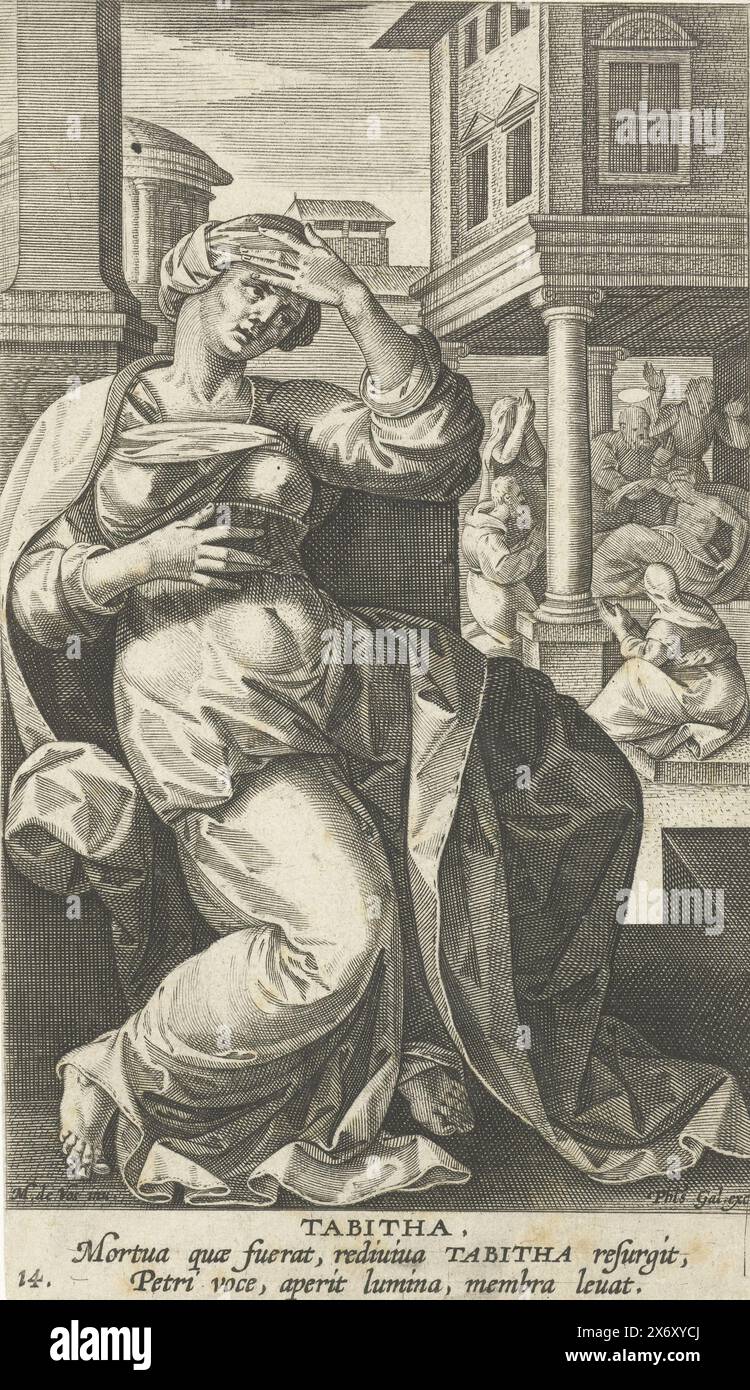 Tabita, Tabitha (title on object), Famous women from the New Testament ...