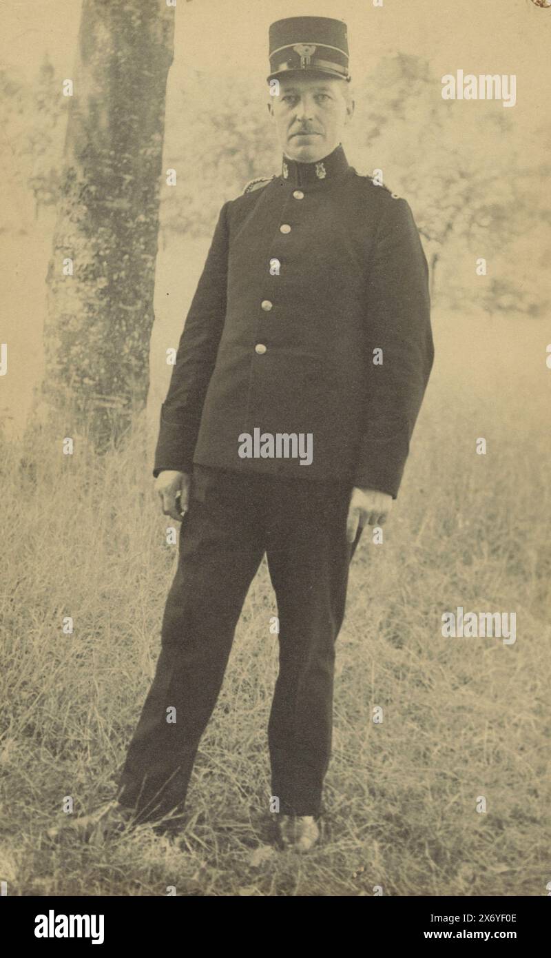Conductor Dirk Speets of the Amsterdamsche Postharmonie, photograph, anonymous, c. 1919 - c. 1950, photographic support, gelatin silver print, height, 294 mm × width, 190 mm Stock Photo