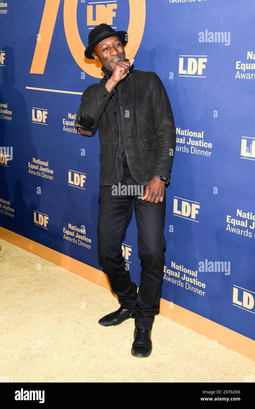 New York, USA. 16th May, 2024. Aloe Blacc attending the Legal Defense