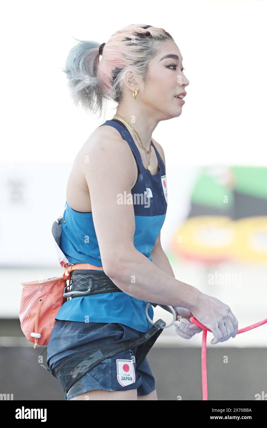 Miho Nonaka (JPN), MAY 17, 2025 Sport Climbing OQS olympic