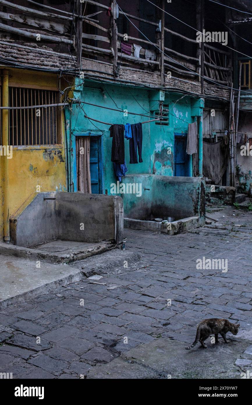 Old town in  Nashik , India, Maharashtra, Stock Photo