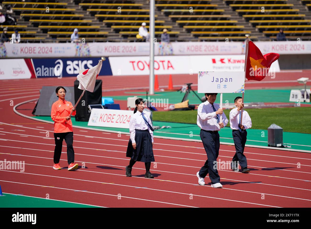 General View, MAY 17, 2024 Athletics Opening Ceremony at Kobe