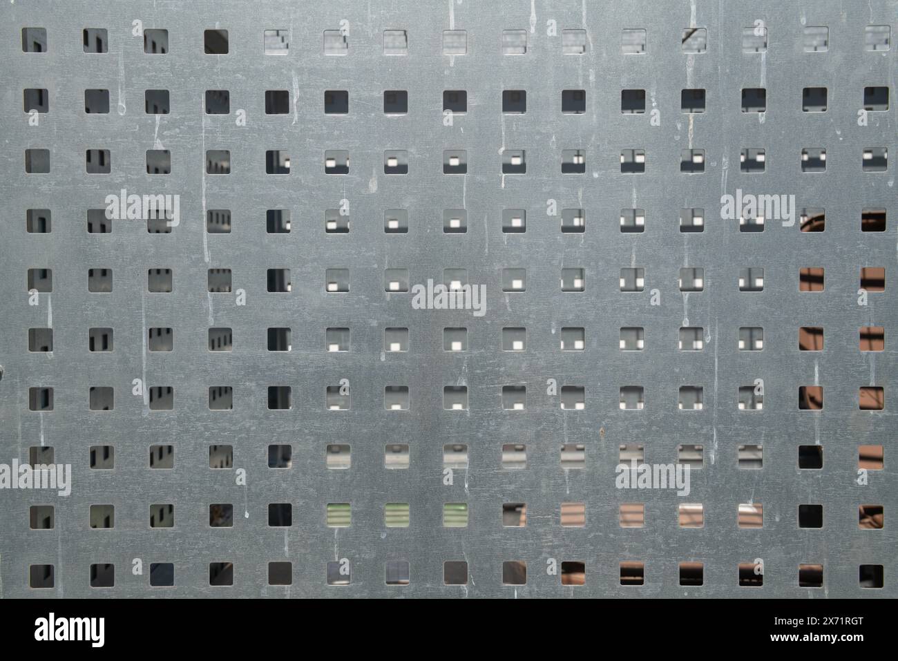 reviews with perforated galvanized steel sheet or expanded metal sheet are very similar. Stock Photo