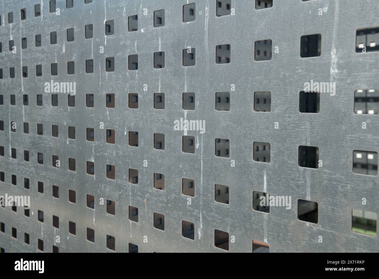 reviews with perforated galvanized steel sheet or expanded metal sheet are very similar. Stock Photo