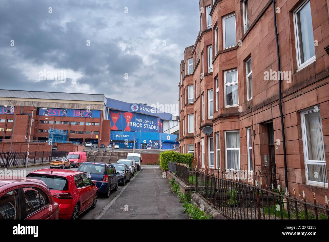 Glasgow, May 15th 2024: Ibrox Stadium, Rangers FC Stock Photo