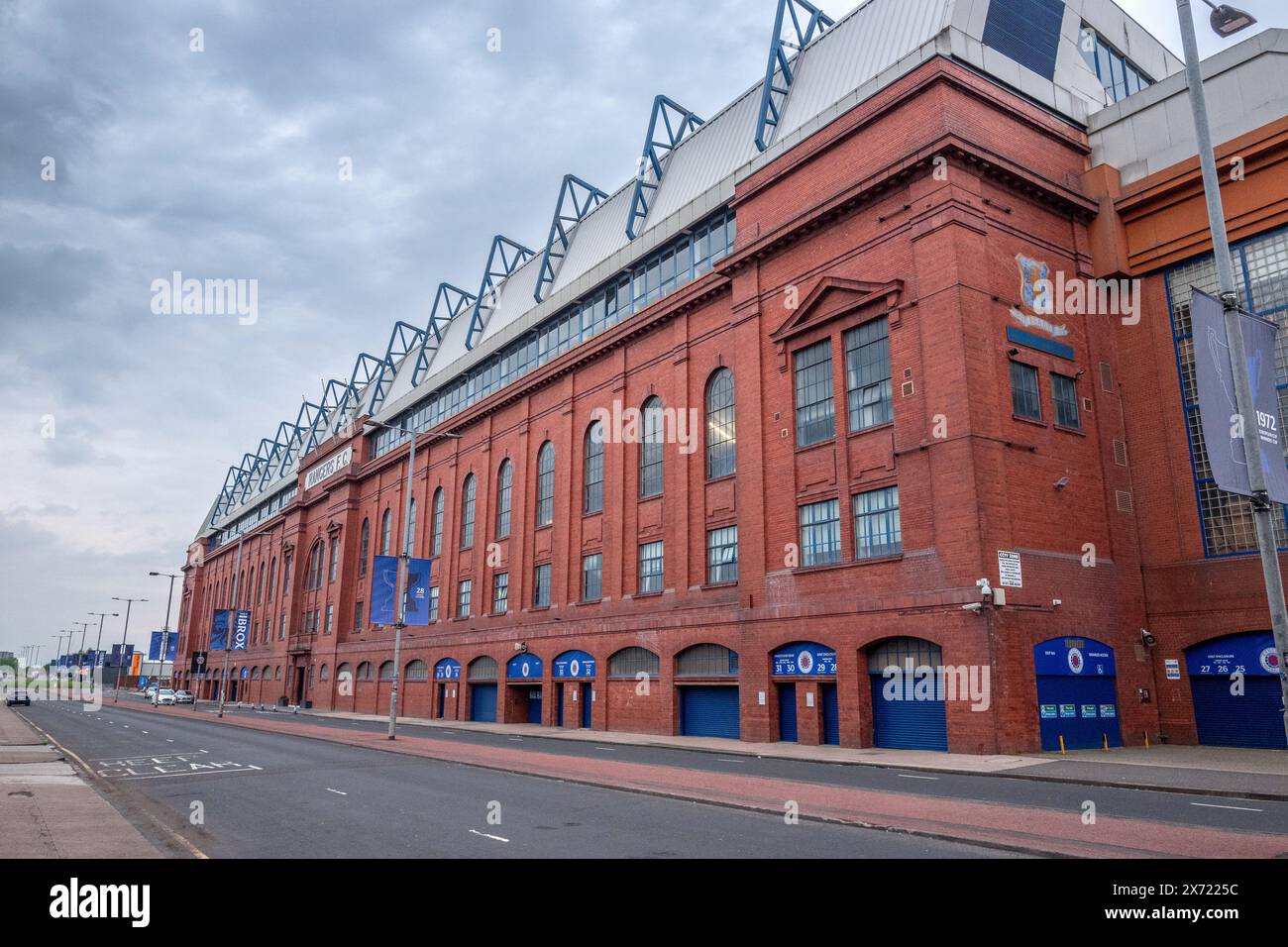 Glasgow, May 15th 2024: Ibrox Stadium, Rangers FC Stock Photo