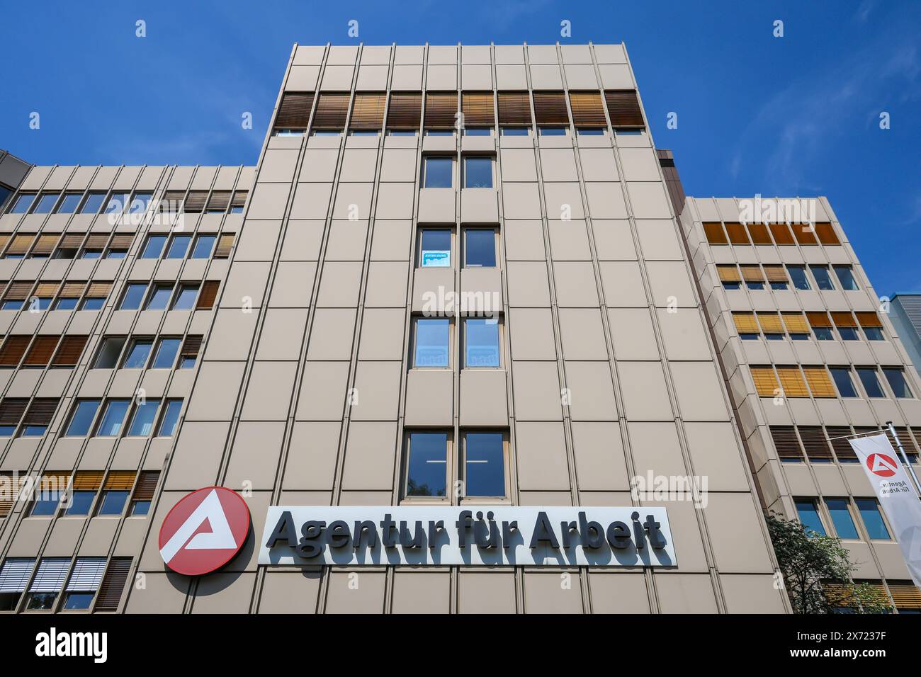 Duisburg, Ruhr Area, North Rhine-Westphalia, Germany - Employment Agency. Stock Photo