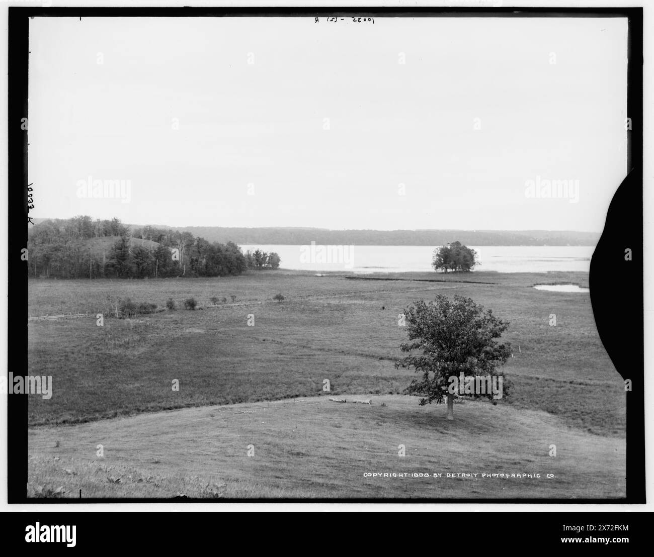 Lake Elizabeth near Genoa Junction, Videodisc images are out of sequence; actual left to right order is 05778, 05777., Detroit Publishing Co. no. 010035., Gift; State Historical Society of Colorado; 1949., Unverified information in this record. 752 field,  Lakes & ponds. , United States, Wisconsin, Genoa Junction. , United States, Wisconsin, Elizabeth, Lake. Stock Photo