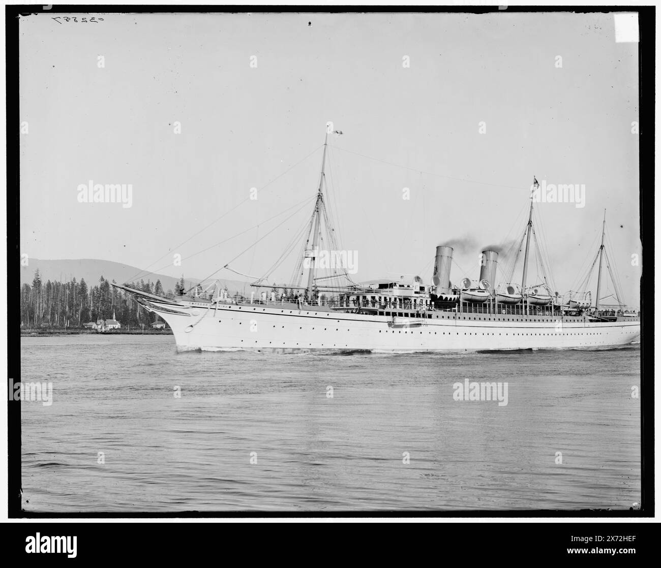 Empress of china steamship Black and White Stock Photos & Images - Alamy