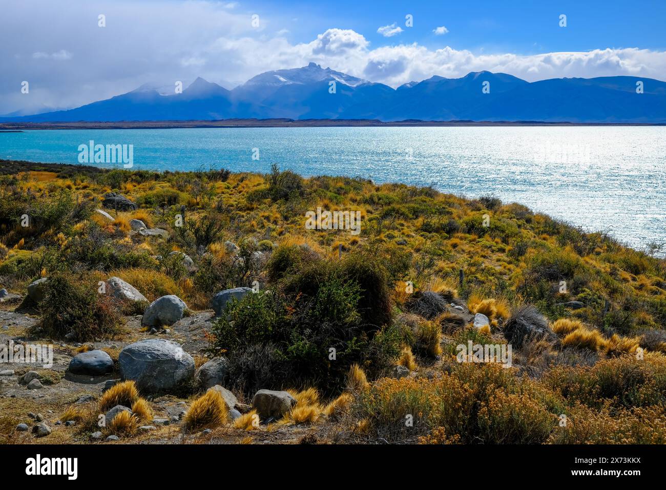 El Calafate, Patagonia, Argentina - Lago Argentino, the largest lake in ...