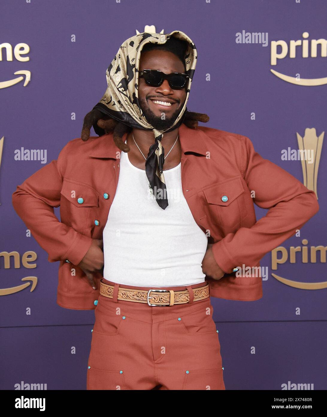 Shaboozey Attends The 59th Academy Of Country Music Awards At Omni Frisco Hotel At The Star On