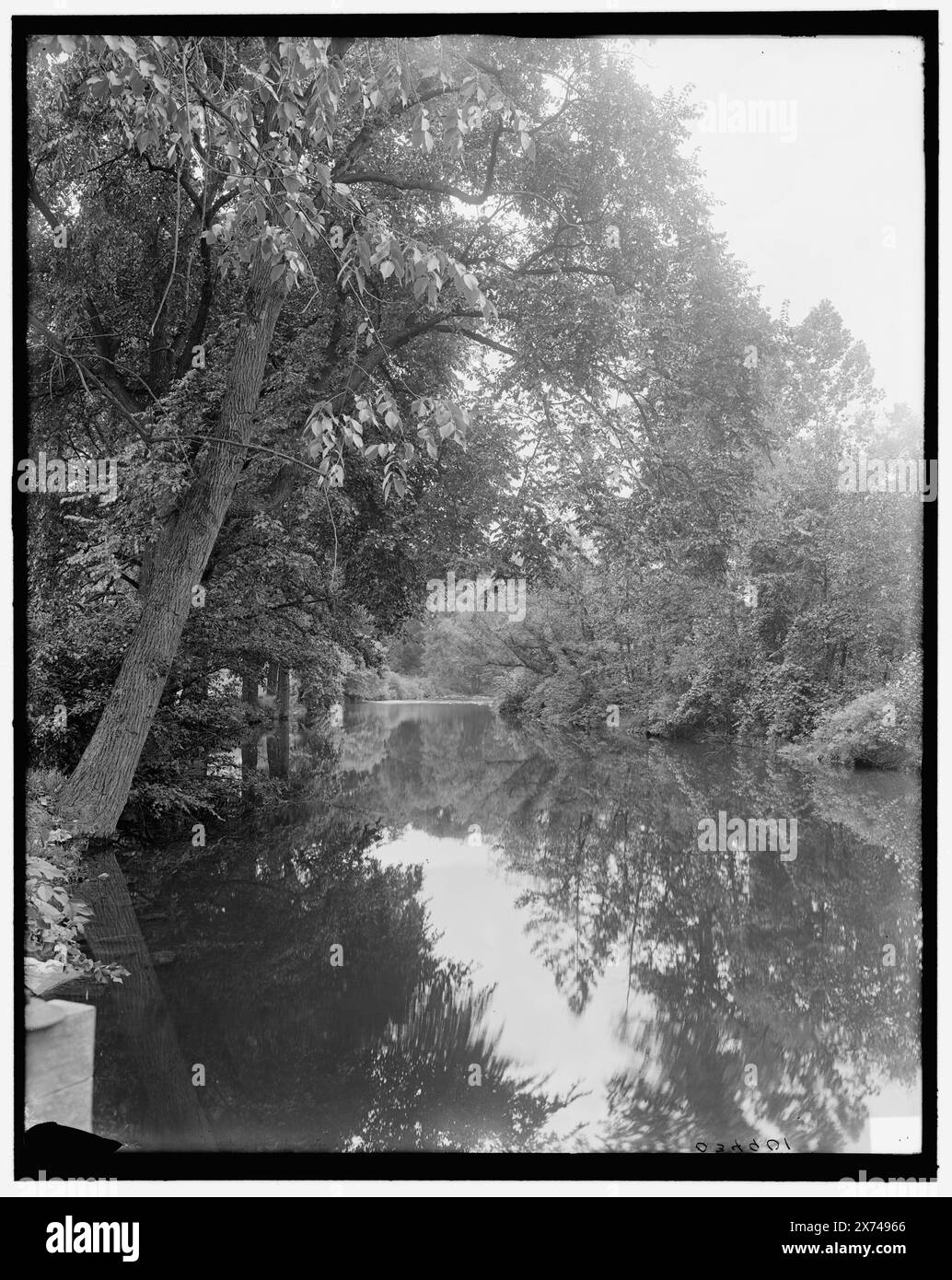 Glimpse of Hoosic River, Adams, Mass., Title from jacket., 