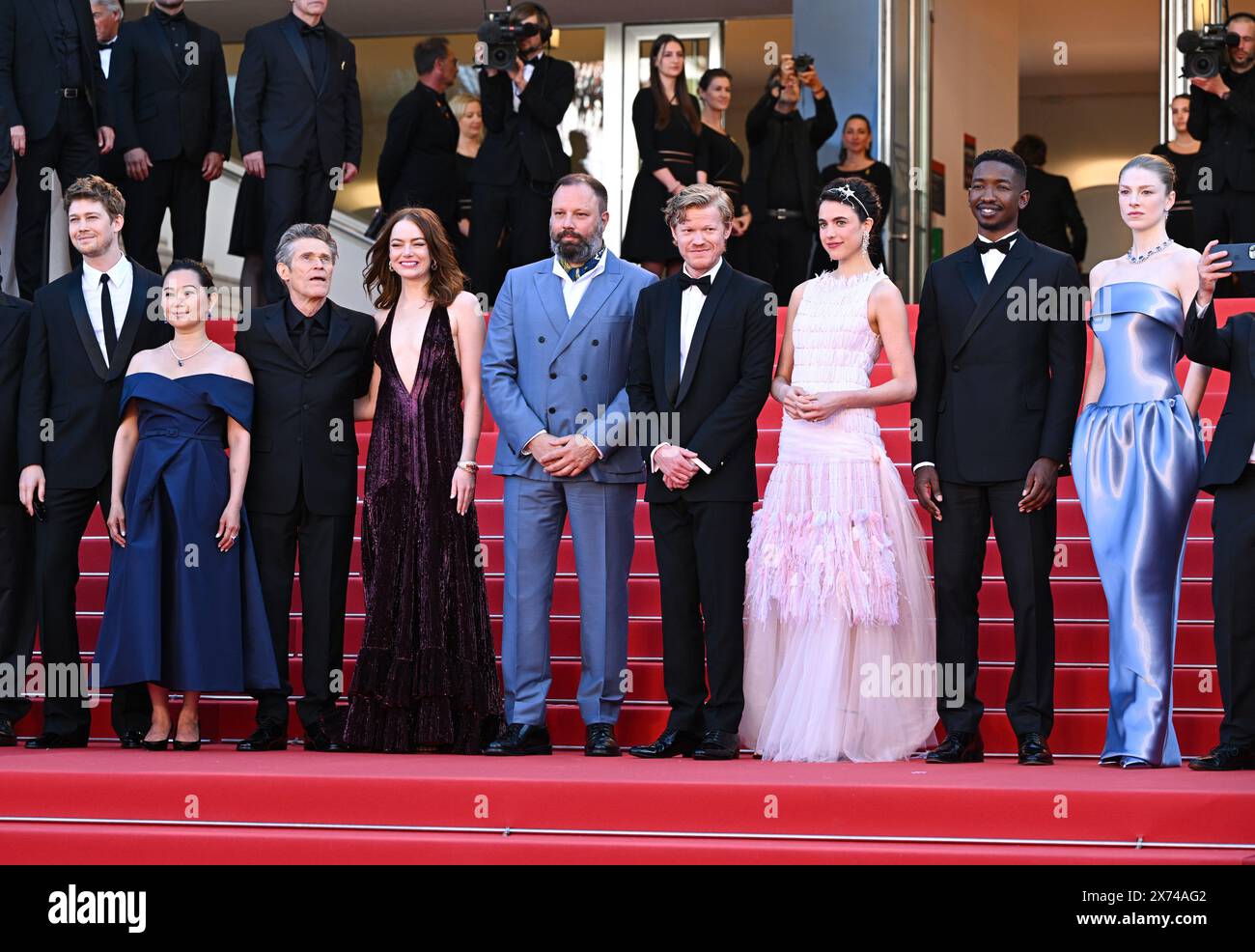 Cannes, France. May 17th, 2024. Margaret Qualley, Jesse Plemons,