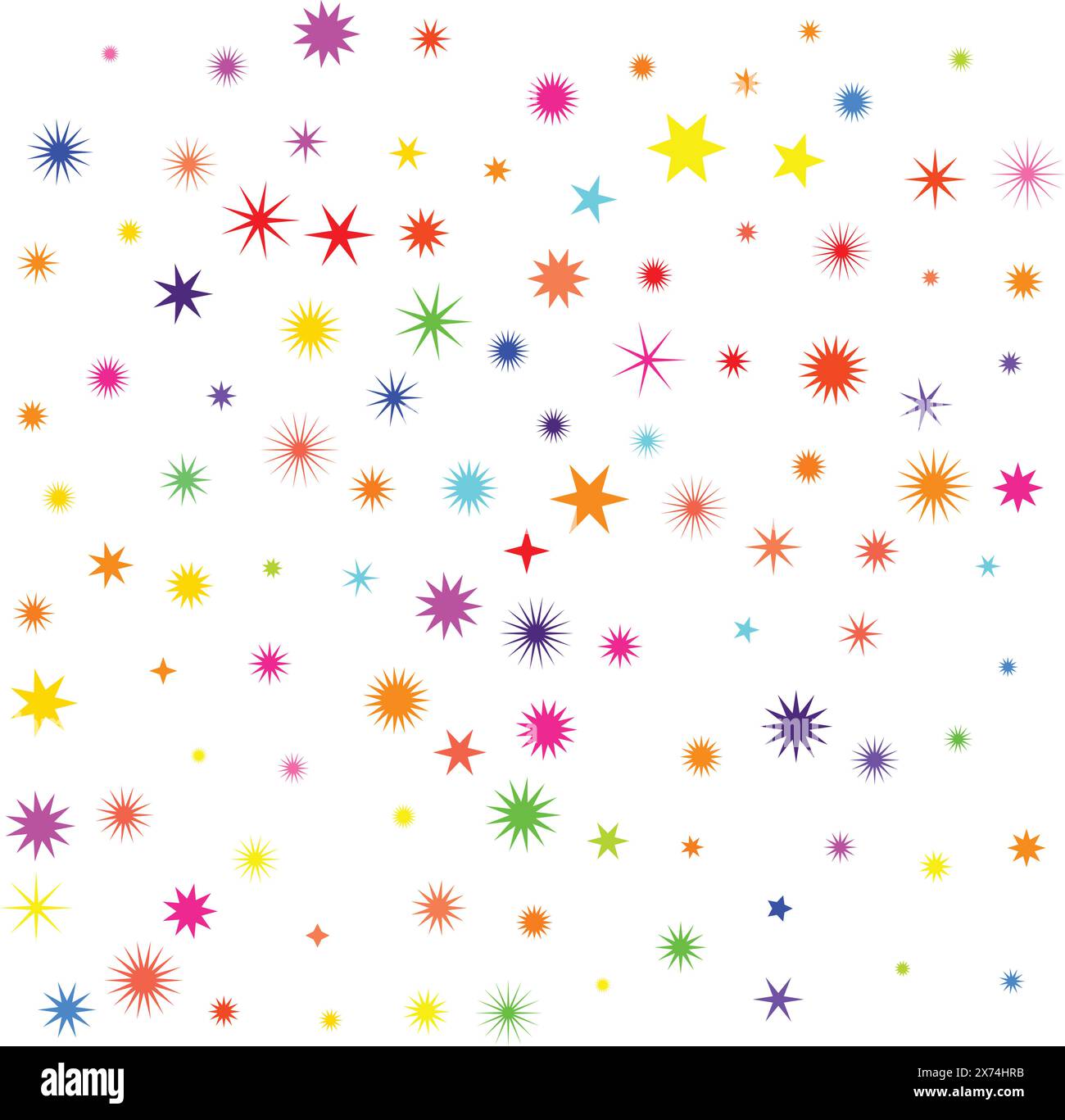 An isolated abstract cosmic star burst shape pattern background image ...