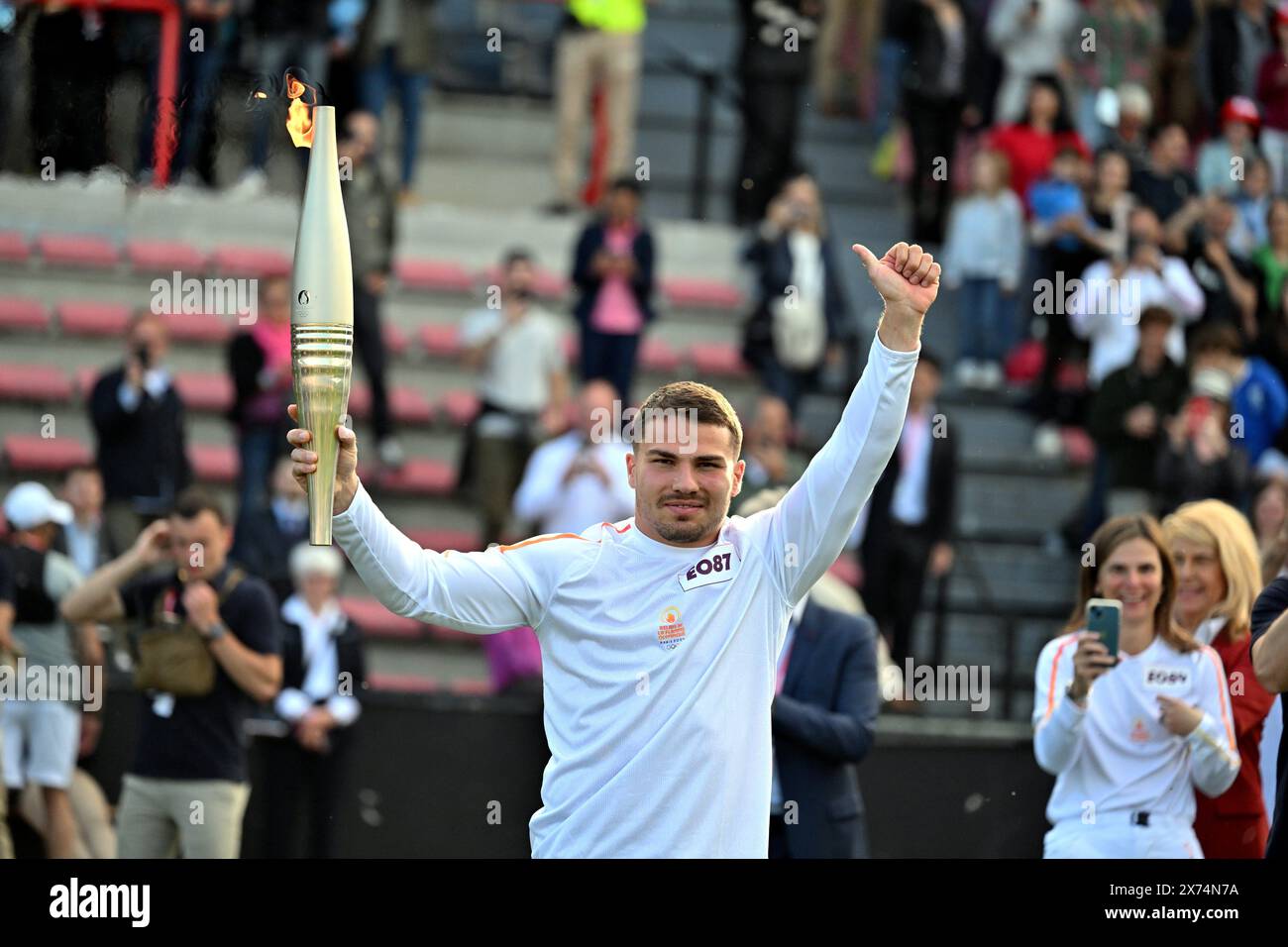 Toulouse, France. 17th May, 2024. © PHOTOPQR/LA DEPECHE DU MIDI/LAURENT