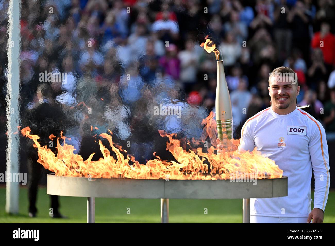 Toulouse, France. 17th May, 2024. © PHOTOPQR/LA DEPECHE DU MIDI/LAURENT