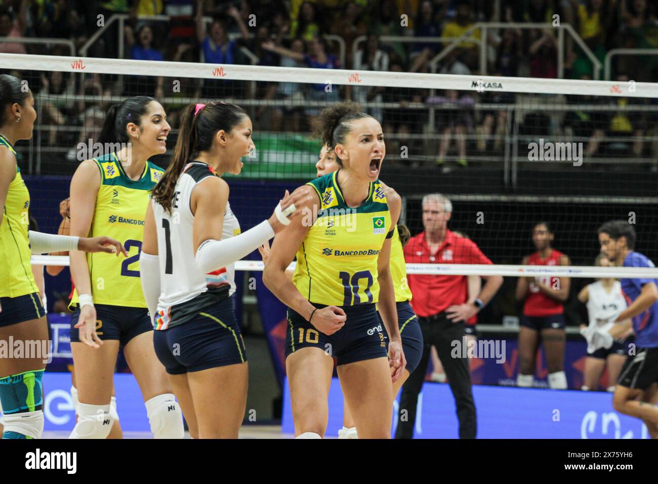 Rio De Janeiro, Brazil. 17th May, 2024. The Brazilian Women's ...