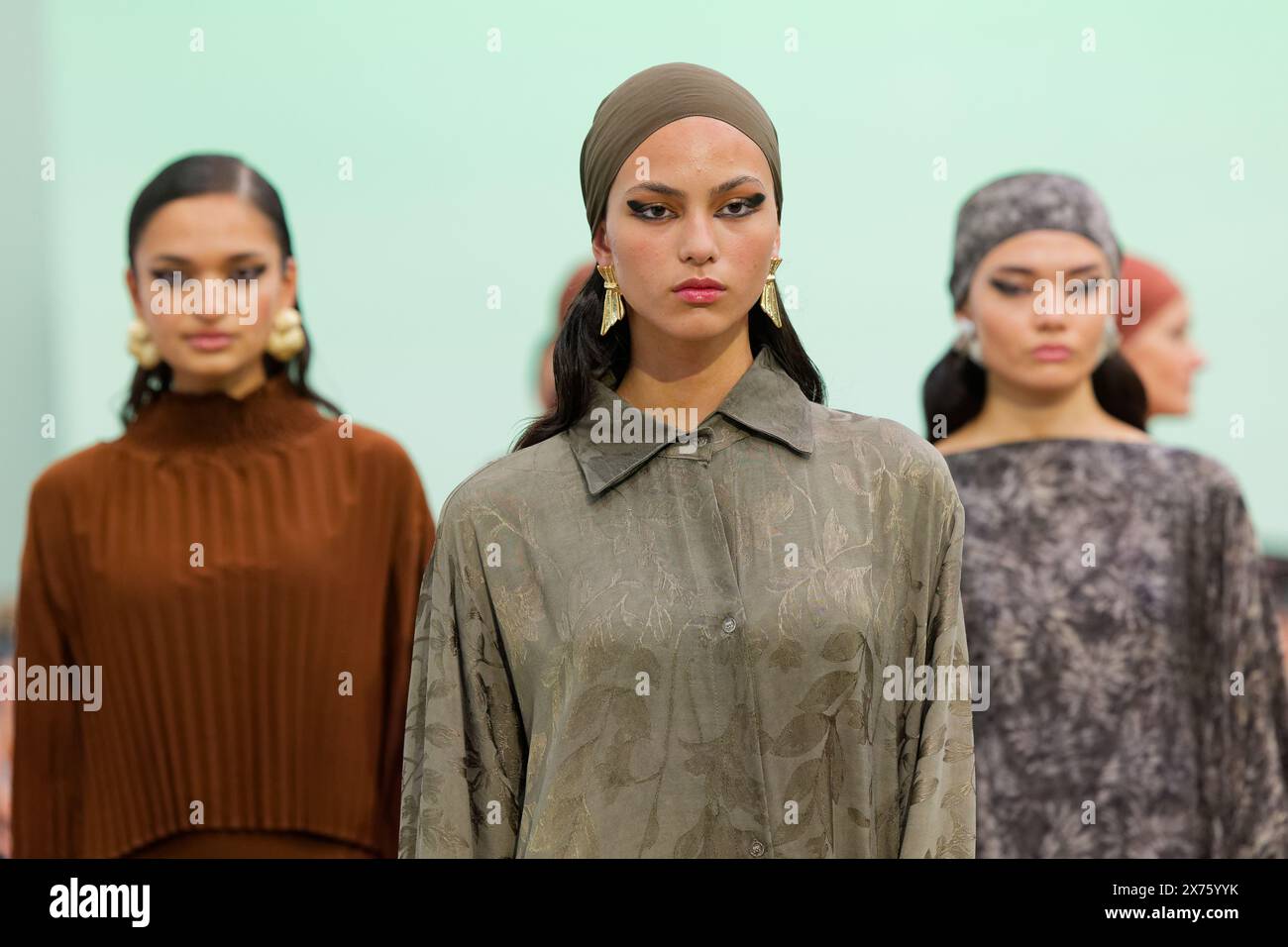 Sydney, Australia. 17th May, 2024. Models walk the runway during the