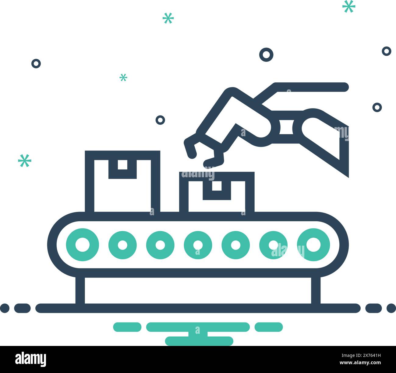 Icon for conveyor ,logistics Stock Vector Image & Art - Alamy