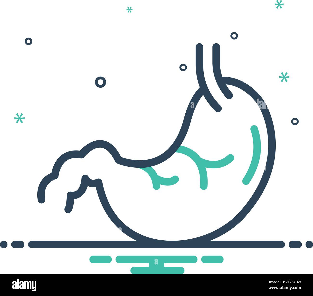 Icon for stomach,gut,antonmy Stock Vector Image & Art - Alamy