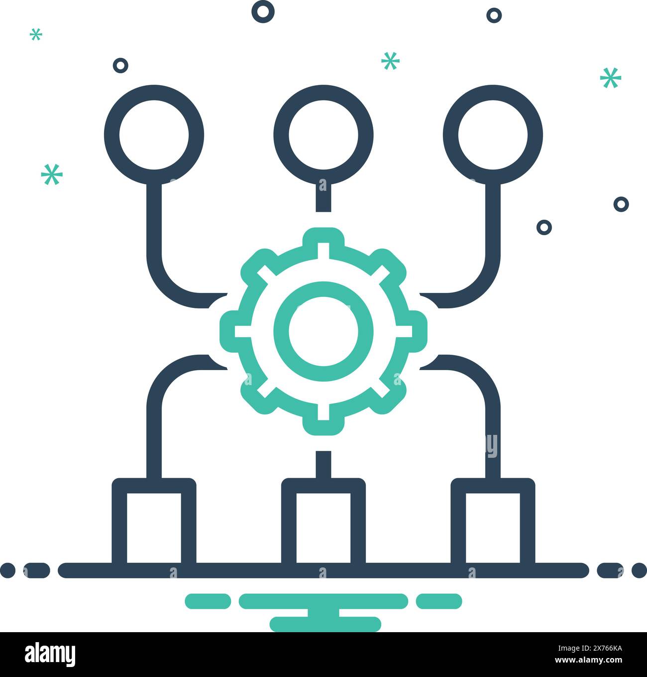 Icon program algorithm cyberspace hi-res stock photography and images ...
