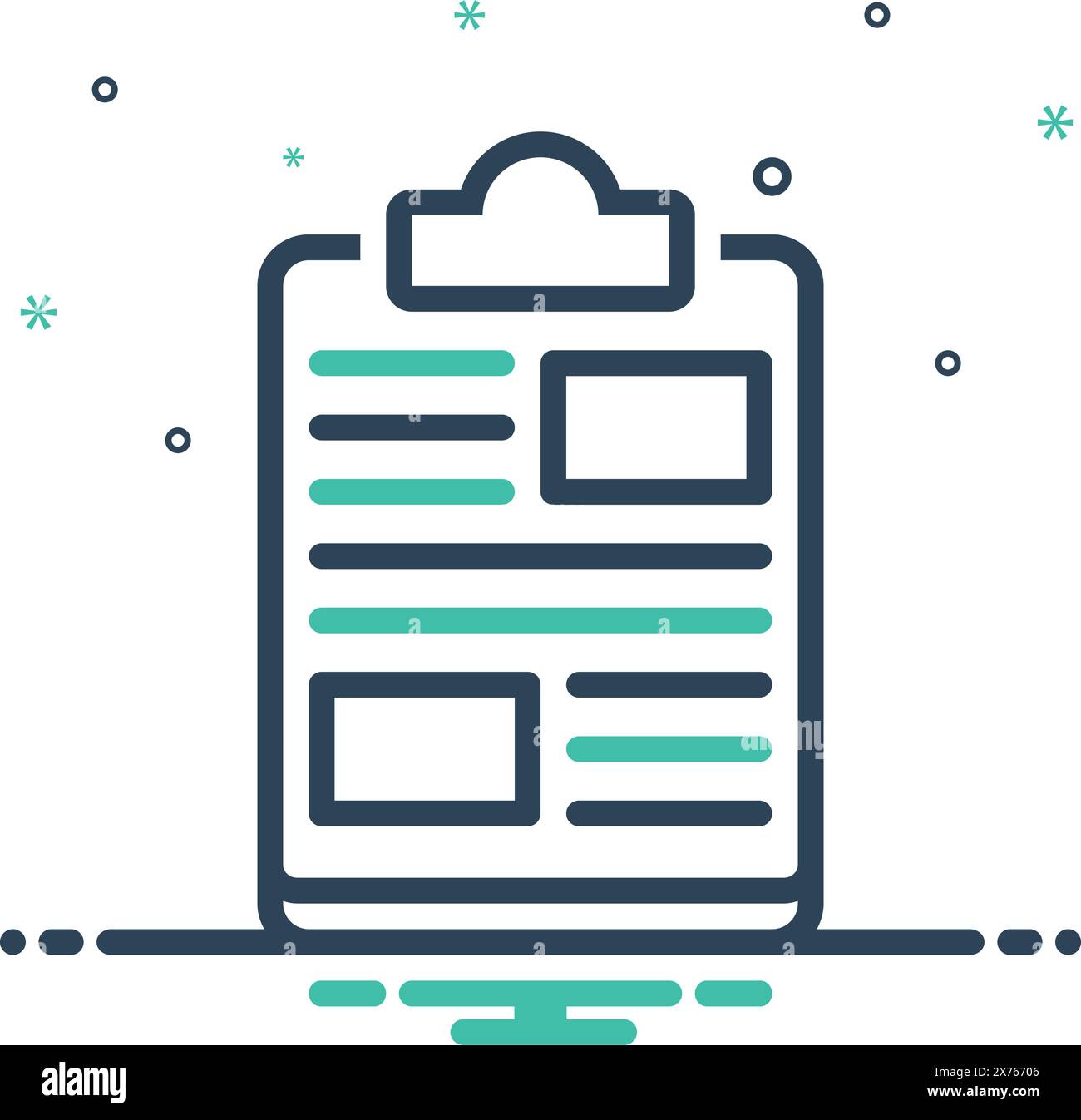 Icon for clipboard,editor,checklist Stock Vector Image & Art - Alamy