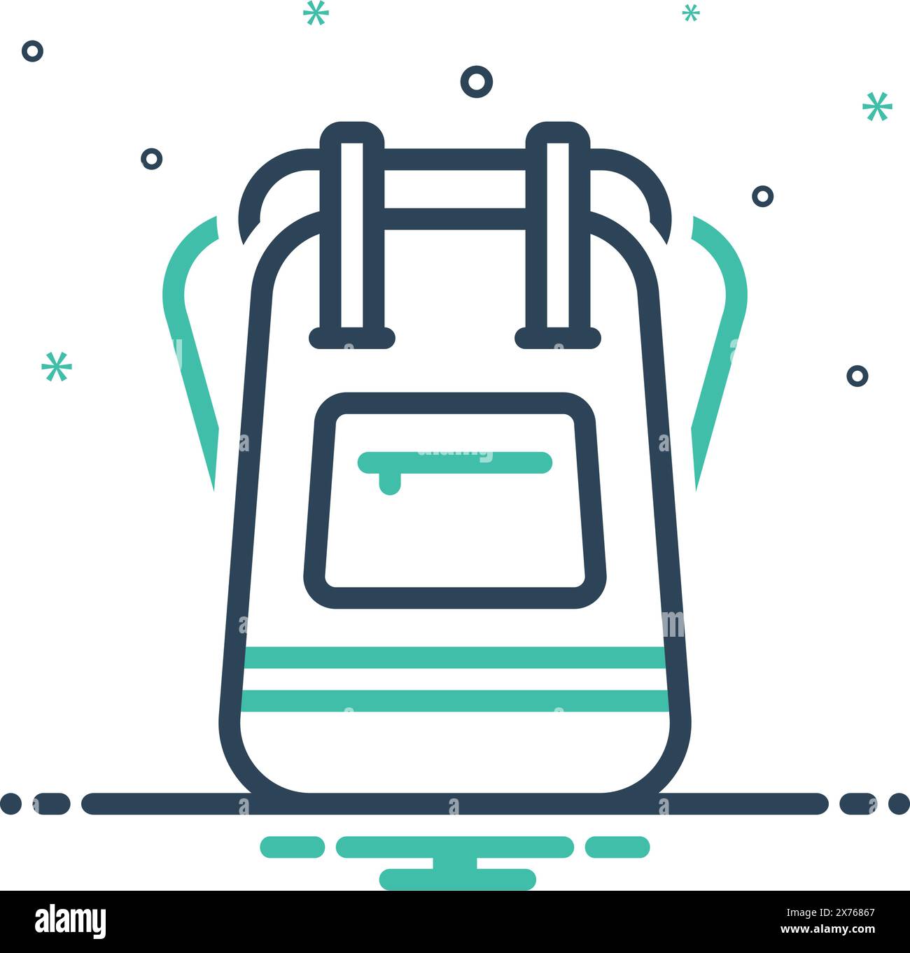 Icon for backpack,student Stock Vector Image & Art - Alamy