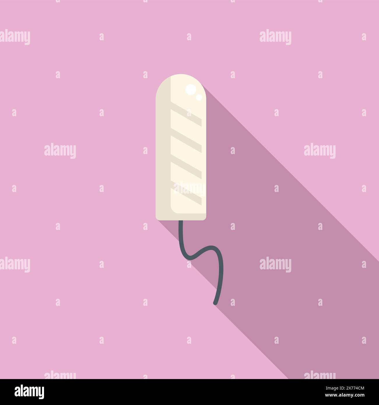 Vector illustration of a minimalist microphone icon with a long shadow ...