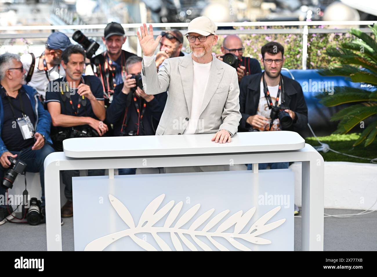 Cannes, France. 18th May, 2024. Ron Howard attends the 'Jim Henson: Idea Man' Photocall at the 77th annual Cannes Film Festival at Palais des Festivals on May 18, 2024 in Cannes, France. Credit: Live Media Publishing Group/Alamy Live News Stock Photo