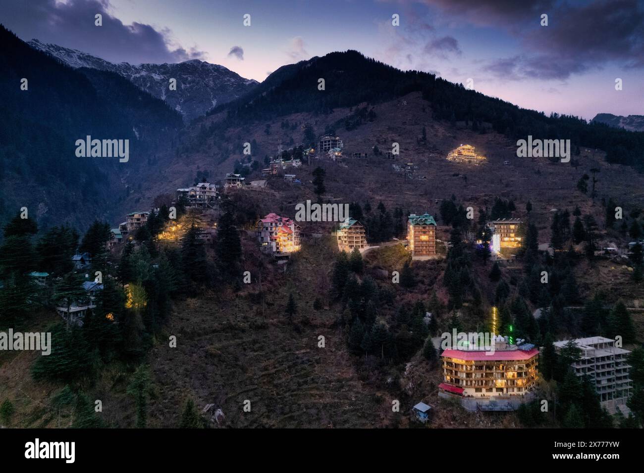 Sunrise in shimla hi-res stock photography and images - Alamy