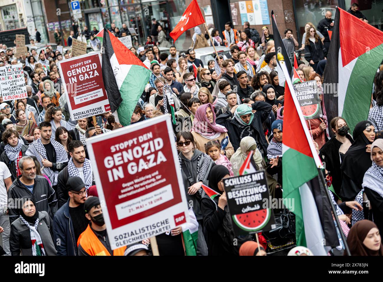 Nakba Day marchers Berlin 2024 Escalating Tensions and Police Response