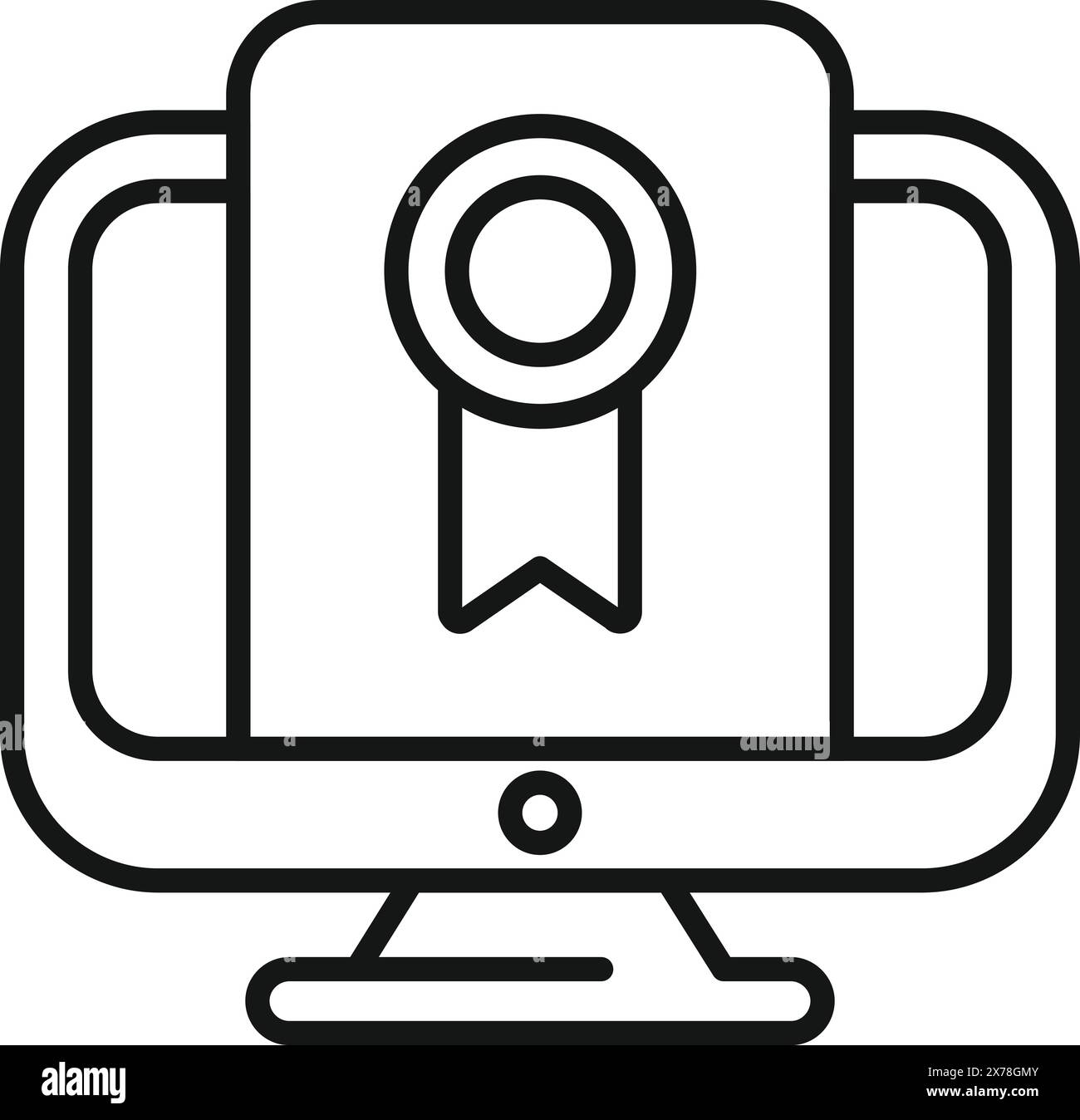 Modern black and white minimalist design online certification Modern black and white minimalist design online certification