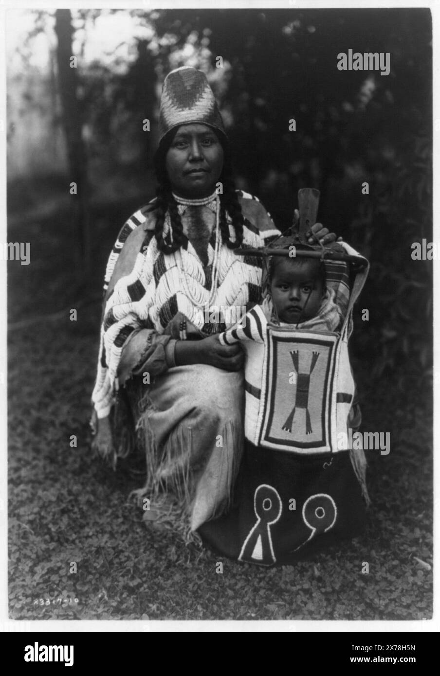 Cayuse Cayuse mother and child, Edward S. Curtis., Edward S. Curtis Collection ...