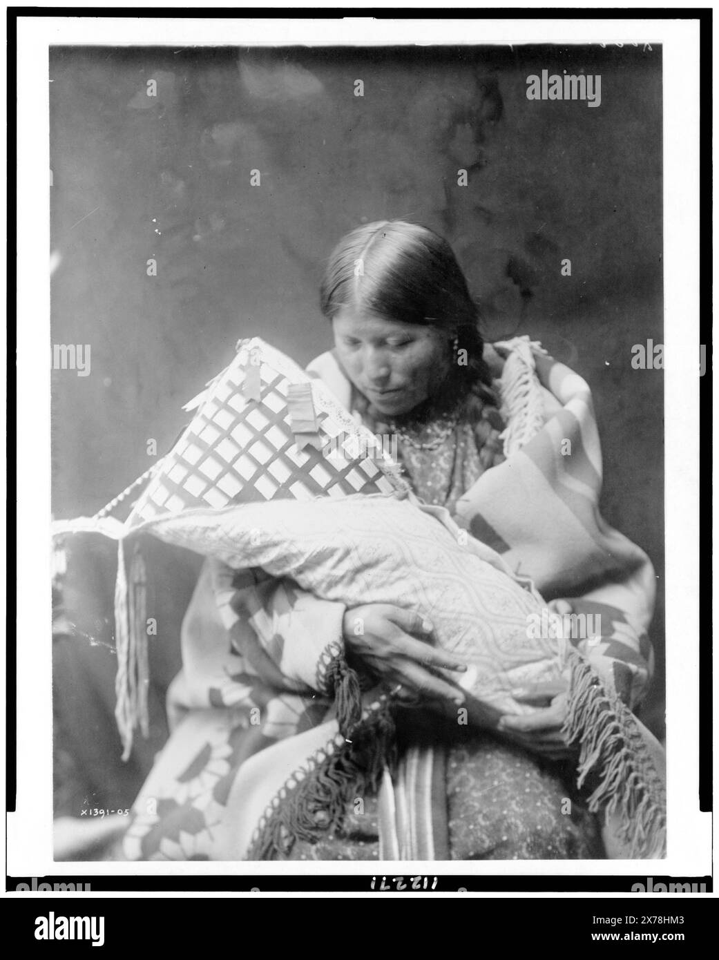 Indians of north america women great plains 1900 1910 hi-res stock ...