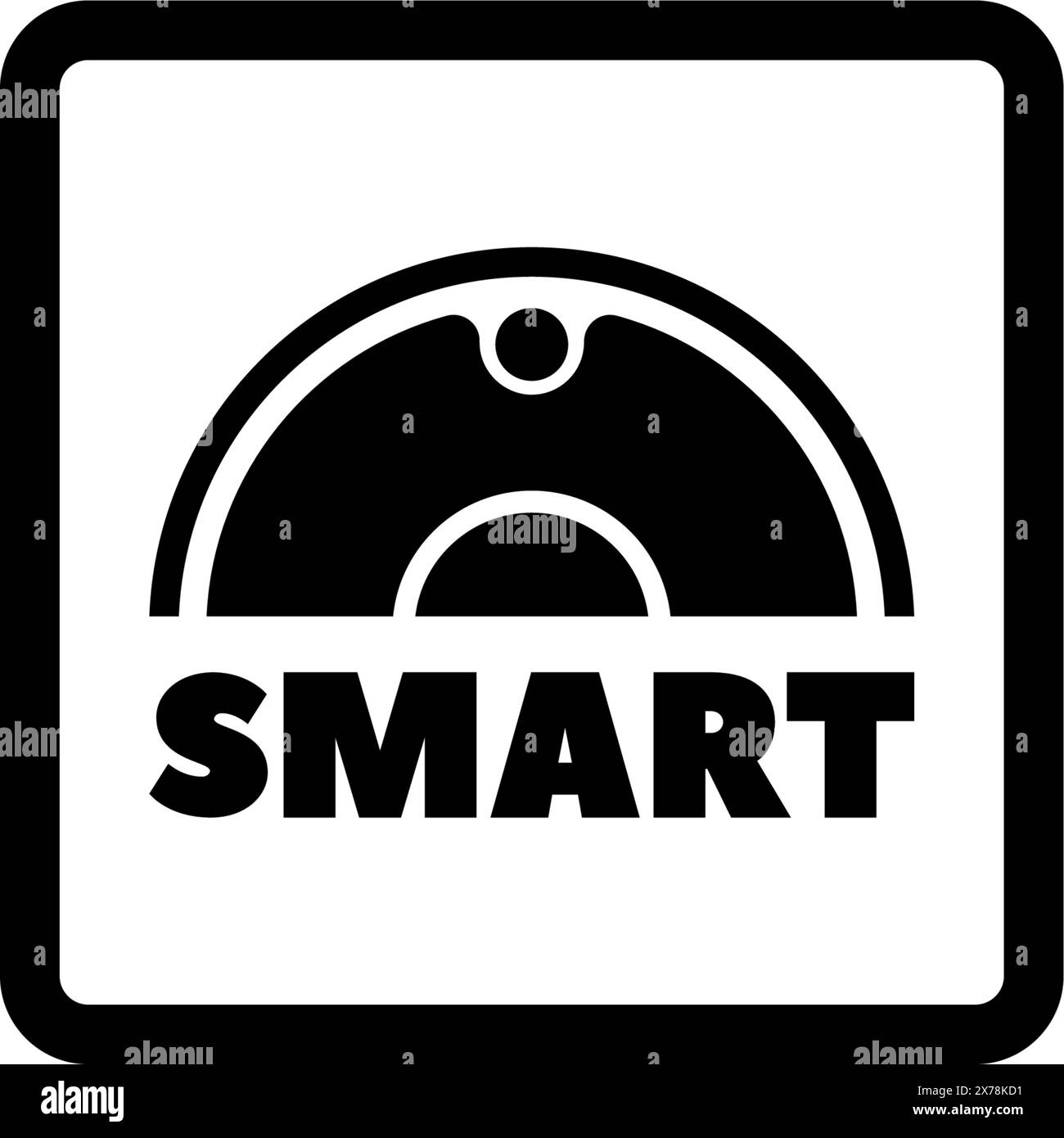 Smart vacuum cleaner Black and White Stock Photos & Images - Alamy