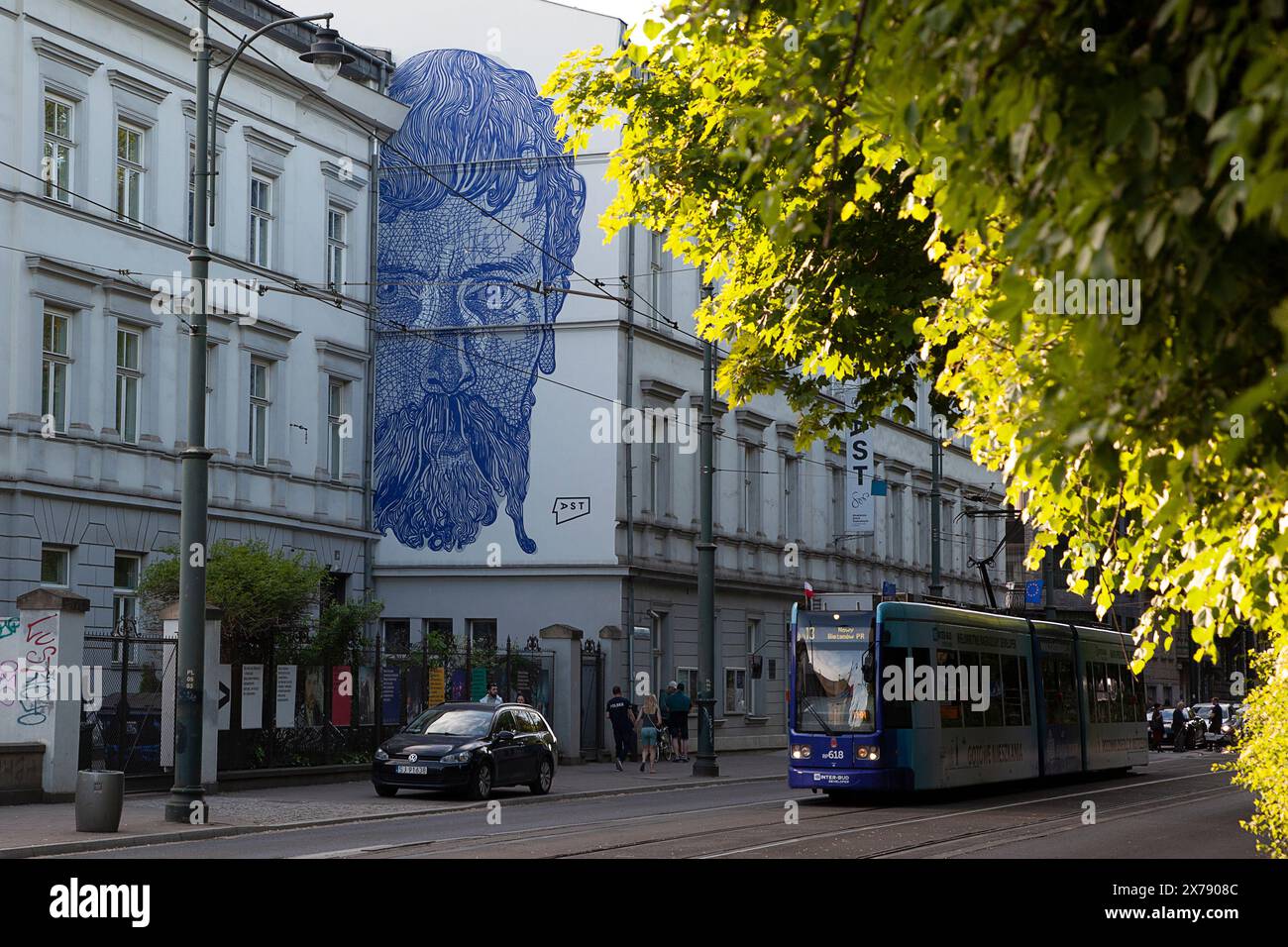 AST National Academy of Theatre Arts - Akademia Sztuk Teatralnych - Kraków Stock Photo