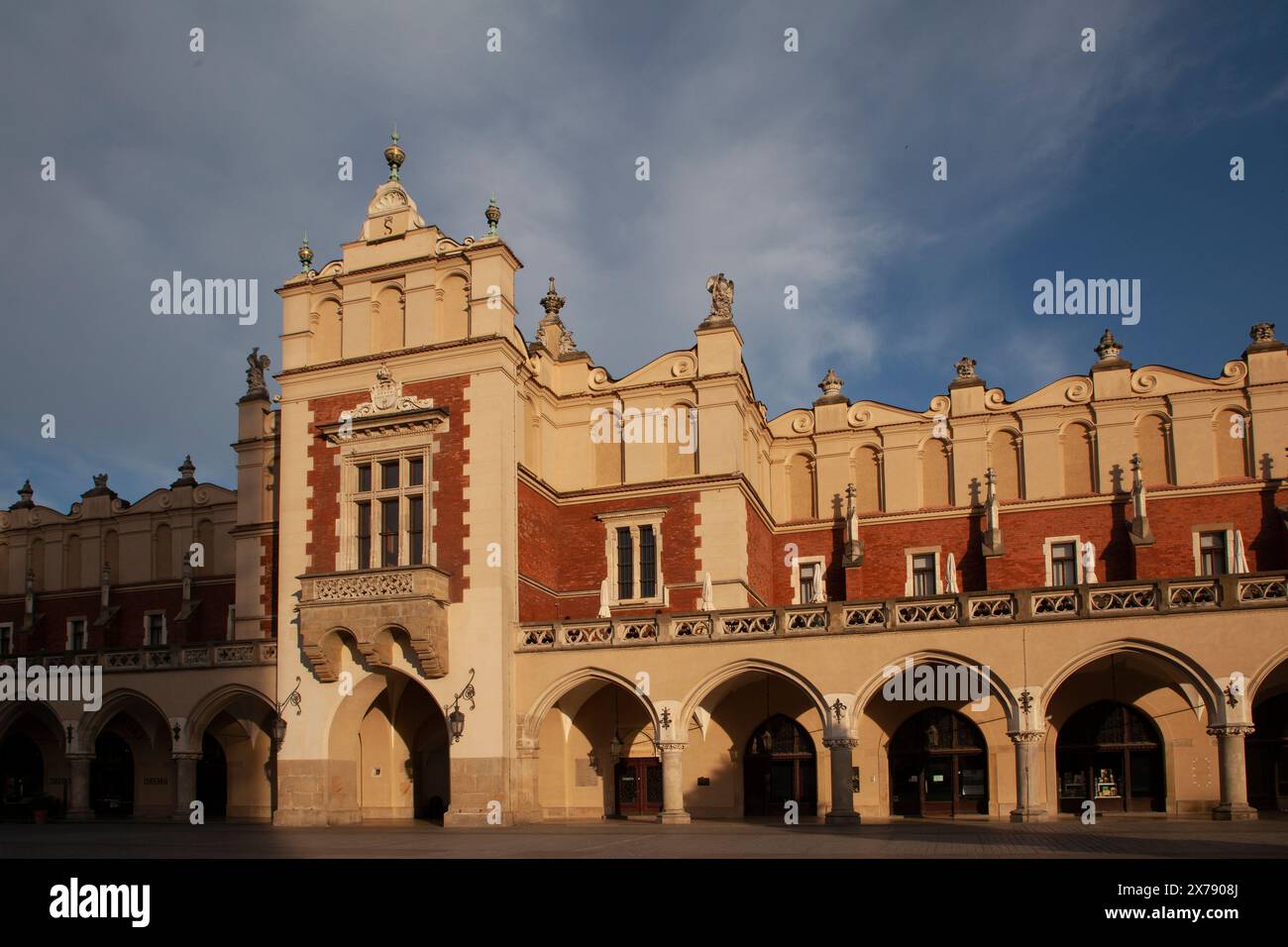 Kraków Cloth Hall - Sukiennice w Krakowie Stock Photo