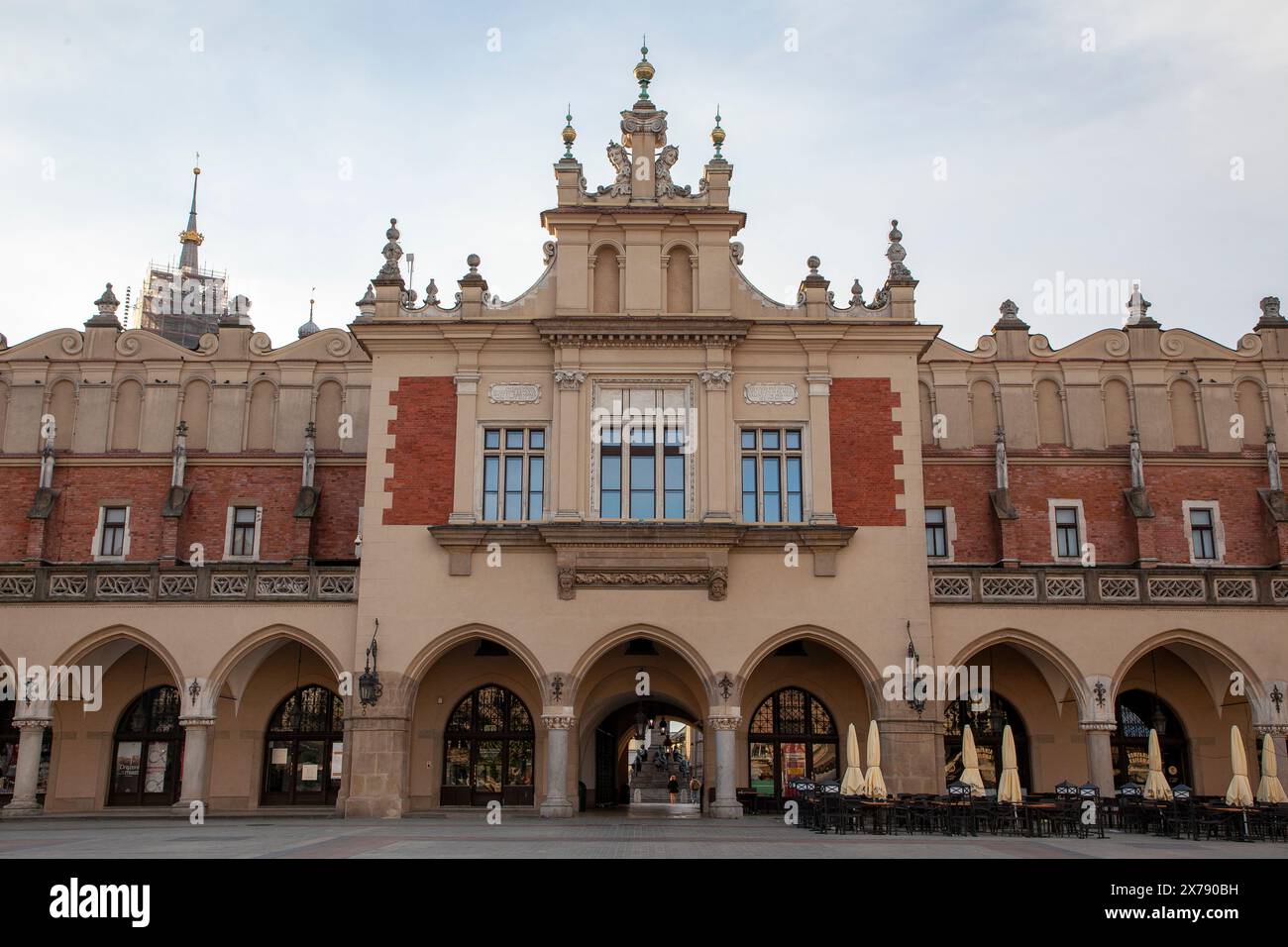 Kraków Cloth Hall - Sukiennice w Krakowie Stock Photo