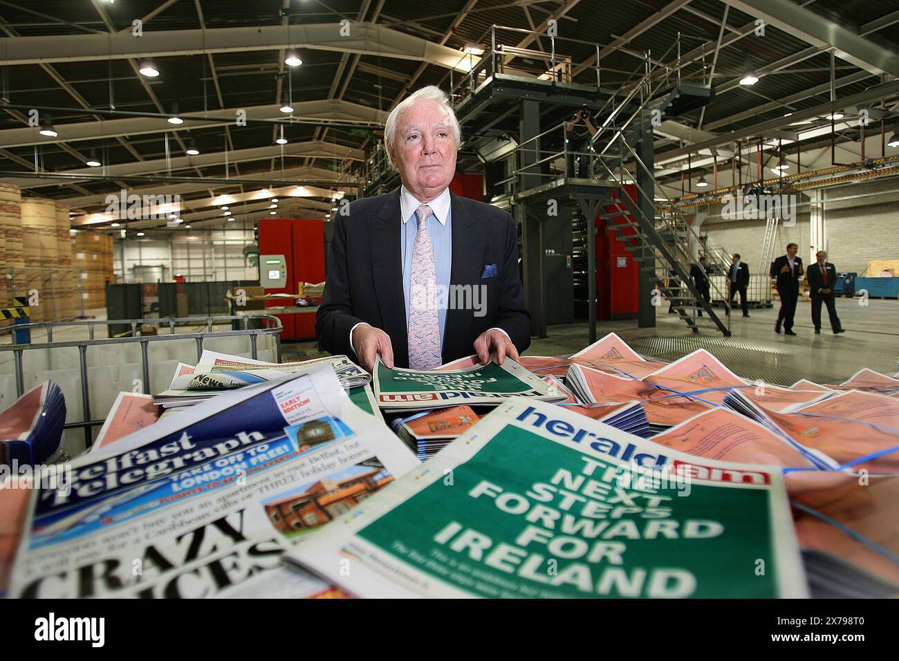 File photo dated 20/04/07 of Sir Anthony O'Reilly at the opening of the ...