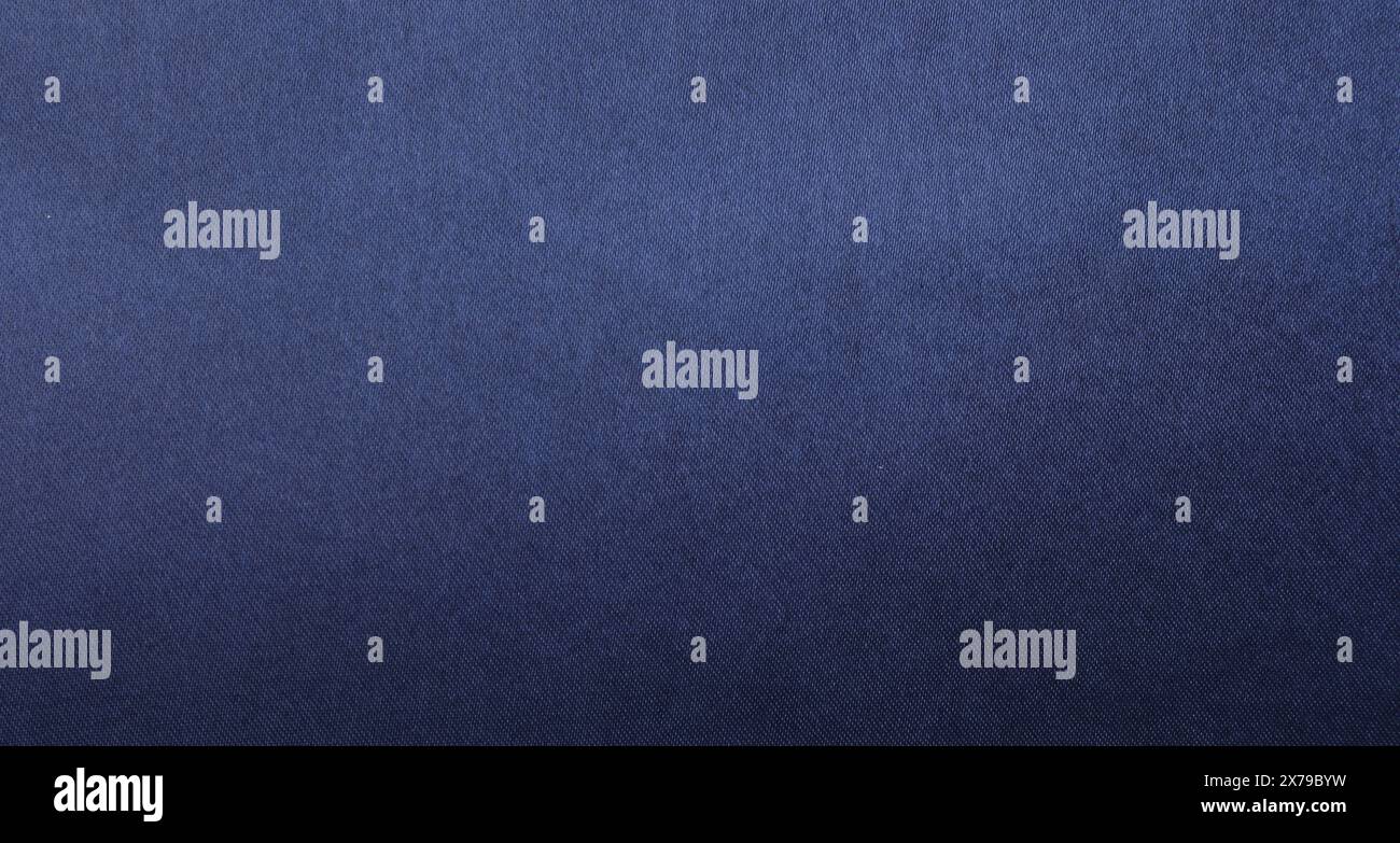 Texture of dark blue silk fabric as background, top view Stock Photo ...